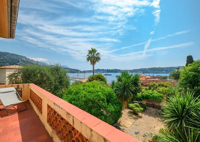 Mi Rancho Vue - Jardin - Et Resto A 5 Min Villa Villefranche-sur-Mer